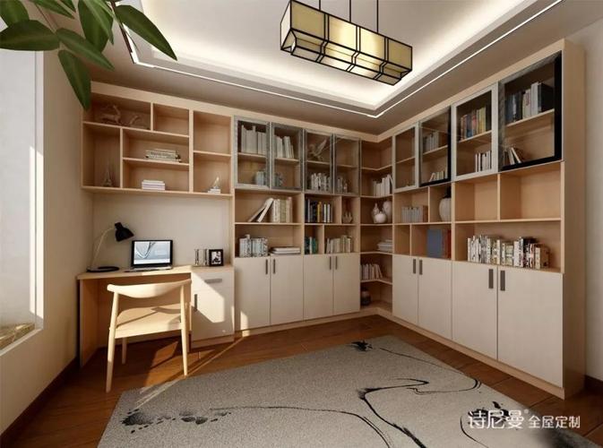 诗尼曼全屋定制图片 新中式家居装修效果图